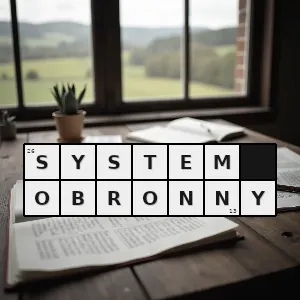 Hasło krzyżówkowe jest to zbiór urządzeń budynków i działań mających na celu zapewnienie bezpieczeństwa na danym obszarze lub danej grupie osób - system obronny – rozwiązanie, synonimy, podpowiedzi i definicje krzyżówkowe